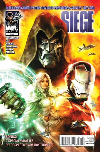 Cover of What if Norman Osborn won the Siege of Asgard?, What if the Watcher Killed Galactus?