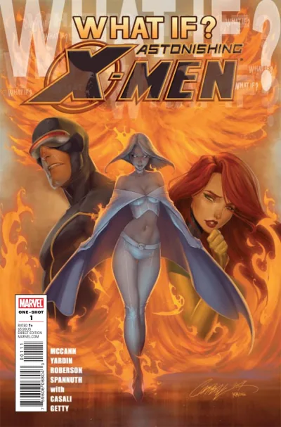 Cover of What If ORD Ressurected Jean Grey Instead of Colossus?; What If Danger Became a Bride of Ultron?; Say What? Astonishing X-Men