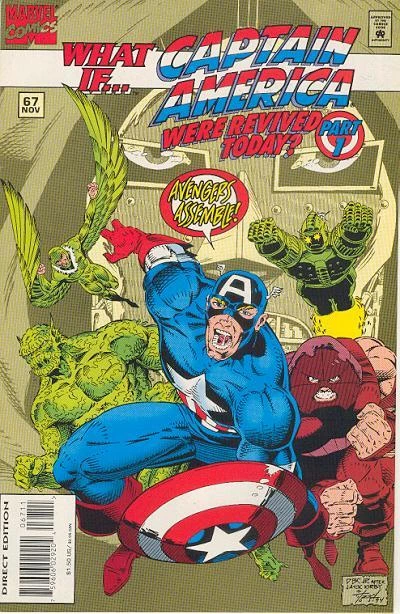 Cover of What If... Captain America Were Revived Today? Part 1 A Fighting Chance
