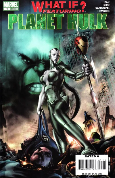 Cover of What if the Hulk Died and Caiera Lived?; Peaceful Planet;  What if Bruce Banner Had Landed on Sakaar Instead of the Hulk?