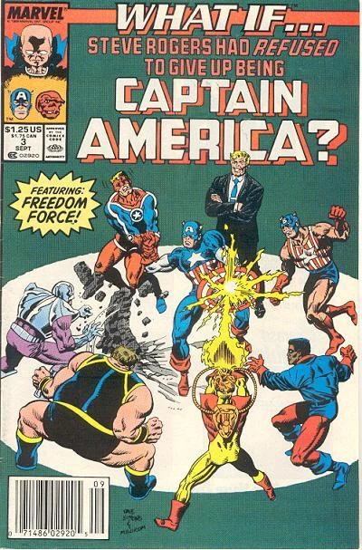 Cover of What If Steve Rogers Had Refused to Give Up Being Captain America?