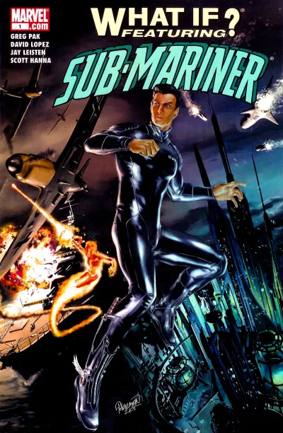 Cover of What if Prince Namor of Atlantis... grew up on land?