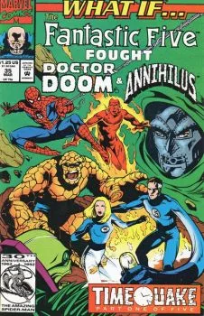 Cover of What if the Fantastic Five Invaded the Negative Zone?