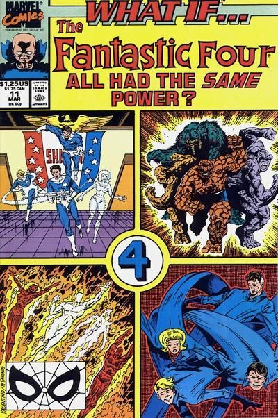 Cover of What If the Fantastic Four All Had the Same Power?