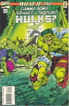 Cover of What If the Gamma Bomb Spawned a Thousand Hulks?