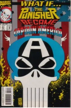Cover of What if The Punisher became Captain America?