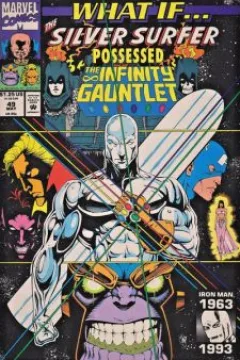 What If the Silver Surfer possessed the Infinity Gauntlet?