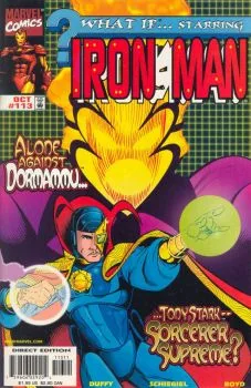 Cover of What If Tony Stark Became The Master of The Mystical Arts?!?!