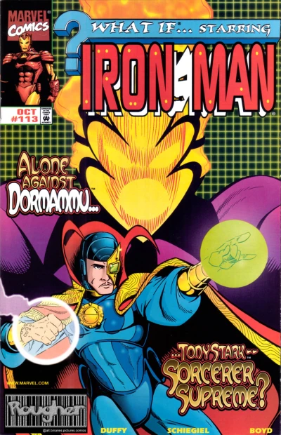 Cover of What If Tony Stark Became The Master of The Mystical Arts?!?!