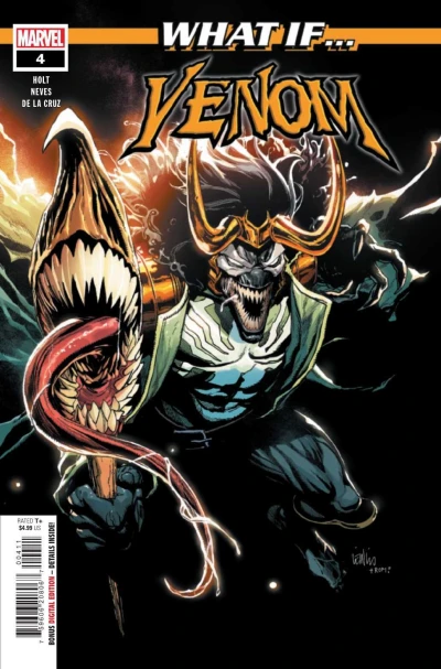 Cover of What If...Venom...Had Bonded to Loki?!
