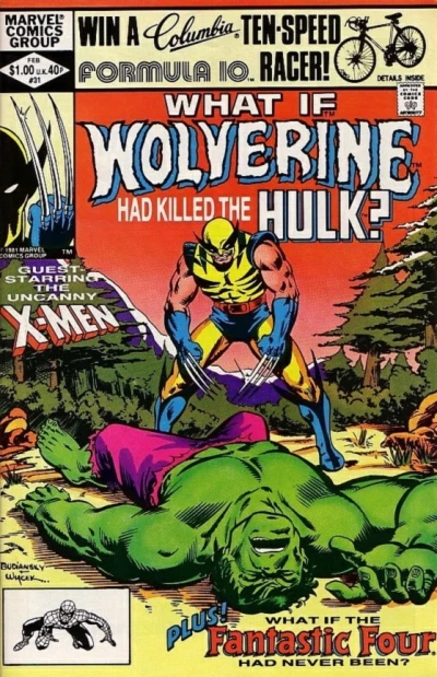 Cover of What if Wolverine had Killed the Hulk? / What if the Fantastic Four had Never Been?