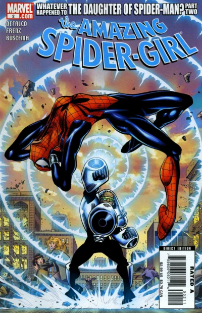Cover of Whatever Happened to the Daughter of Spider-Man?  Part 2: Rocked by Reverb!