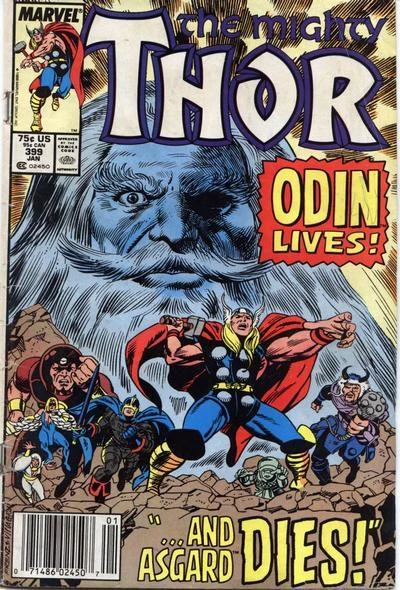 Cover of When Asgard Dies