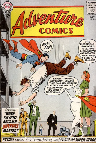 Cover of When Krypto was Superboy's Master! / The Doom of the Super-Heroes!