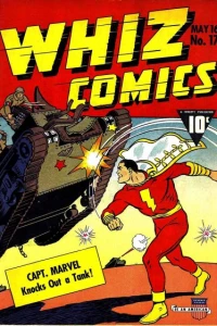 Captain Marvel Knocks Out a Tank!