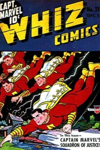 Captain Marvel's Squadron of Justice!