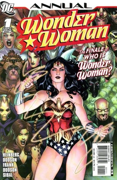 Cover of Who is Wonder Woman? Part 5; Backstory