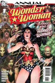 Cover of Who is Wonder Woman? Part 5; Backstory