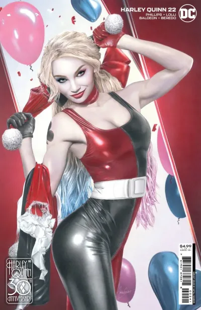 Cover of Natali Sanders Harley Quinn 30th Anniversary Variant