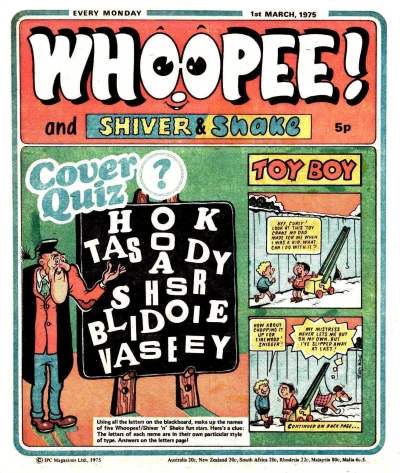 Cover of Issue #750301