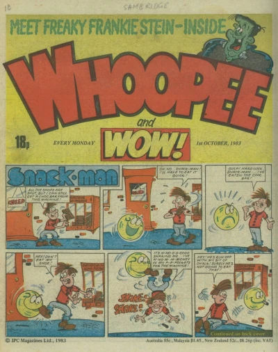 Cover of Issue #831001
