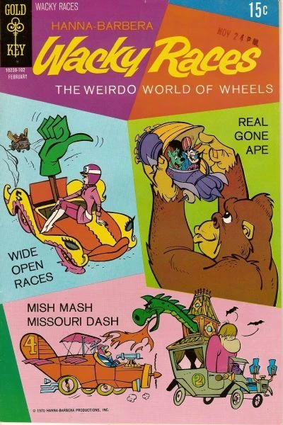 Cover of Wide Open Races; Real Gone Ape; Mish Mash Missouri Dash