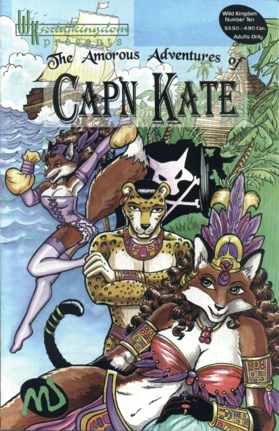 Cover of The Amorous Adventures of Cap`n Kate