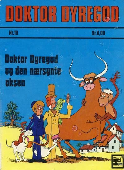 Cover of Doktor Dyregod og Den nærsynte oksen