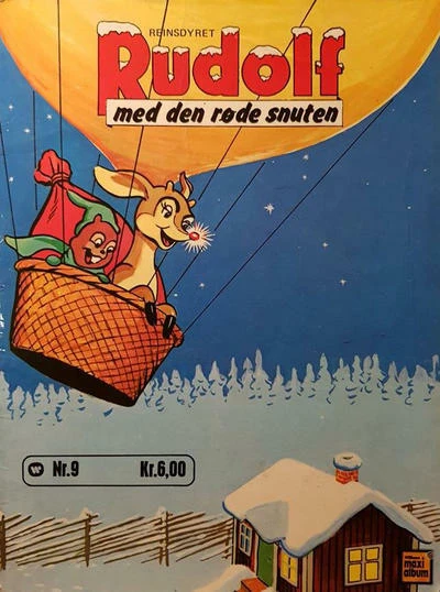Cover of Reinsdyret Rudolf med den røde snuten