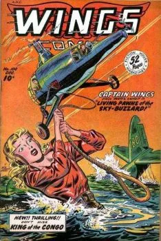 Cover of Living Pawns of the Sky-Buzzard!