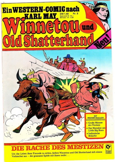 Cover of Die Rache des Mestizen