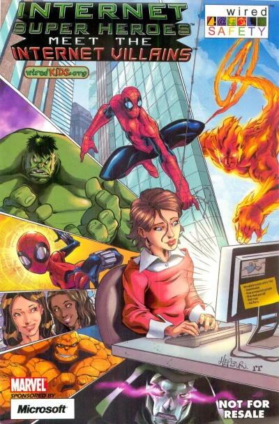 Cover of Internet Super Heroes Meet the Internet Villains