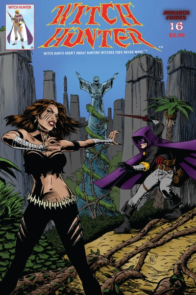 Cover of Witch Hunter in The Lost City of The Lizardmen