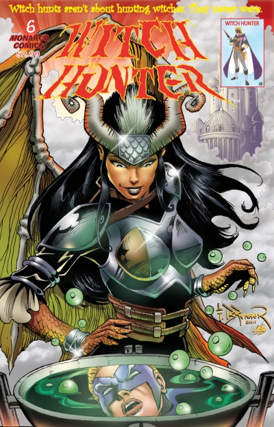 Cover of Witch Hunter and The Queen of Dragon Island