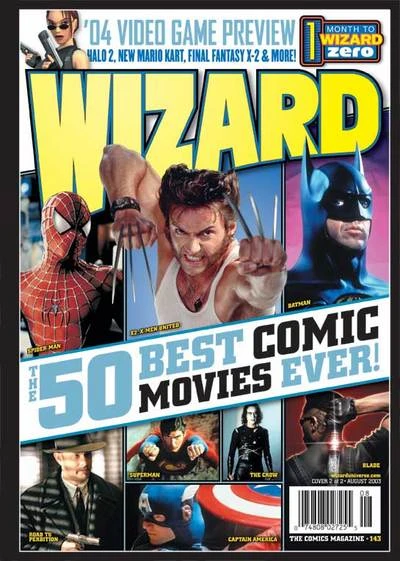 Cover of 50 Best Comic Movies