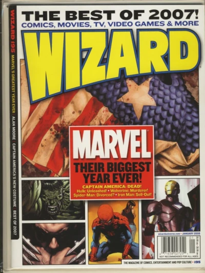 Cover of The Best of 2007! : Marvel: Their Biggest Year Ever!