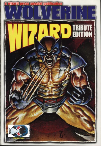 Cover of Wizard Wolverine Tribute Edition