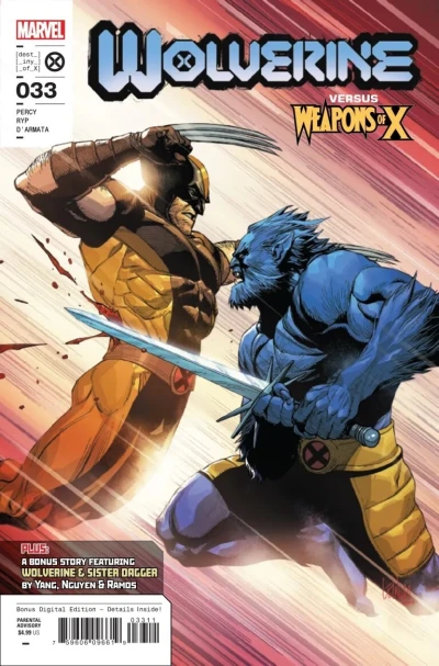 Cover of Weapons of X Part Three; Daggers And Claws