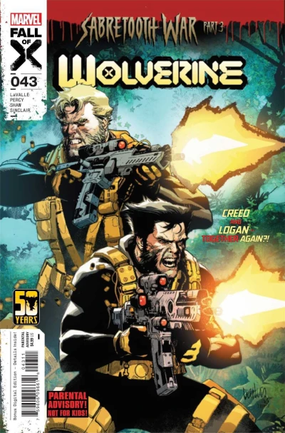 Cover of Sabretooth War, Part 3