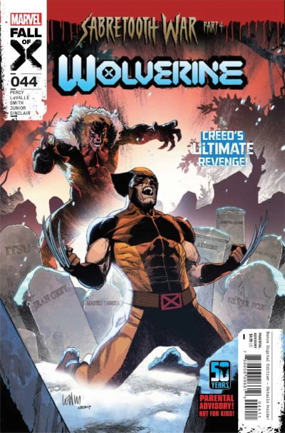 Cover of Sabretooth War, Part 4