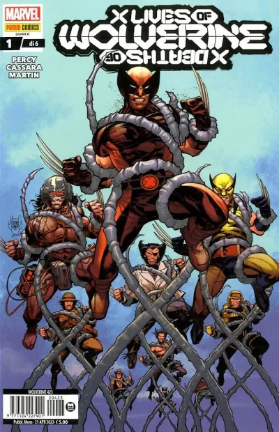 Cover of X Lives/X Deaths of Wolverine 1