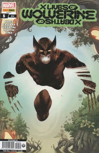 Cover of X Lives/X Deaths of Wolverine 5