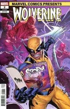 Cover of Carlos Gomez Marvel Comics Presents Variant