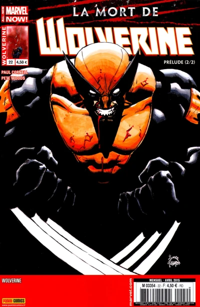 Cover of L'Ultime aventure de Wolverine