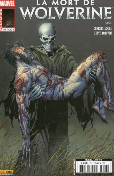 Cover of La Mort de Wolverine 2/2