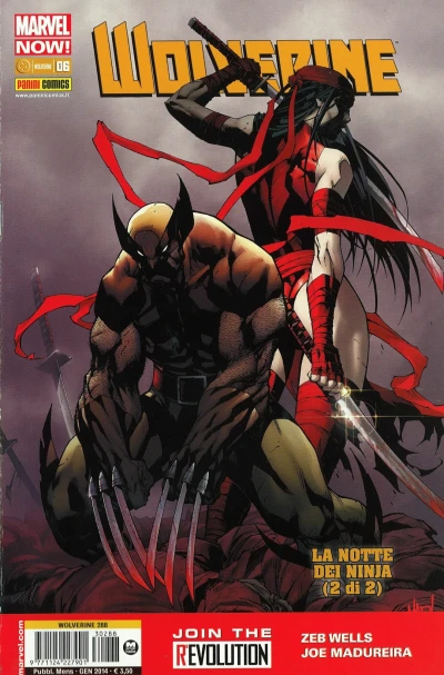 Cover of La notte dei ninja seconda parte; Annegando Logan prima parte; L'invasione britannica seconda parte