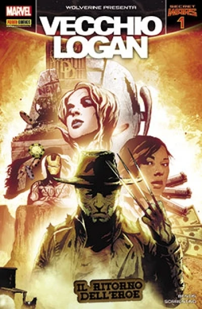 Cover of Un vecchio di nome Logan; Tagli, ritagli e frattaglie