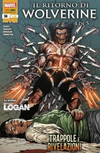 Cover of Trappole e rivelazioni (Il ritorno di Wolverine 4 di 5)