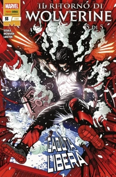 Cover of Caduta libera (Il ritorno di Wolverine 5 di 5)