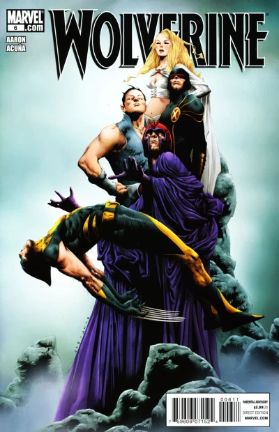 Cover of Wolverine vs The X-Men, part 1